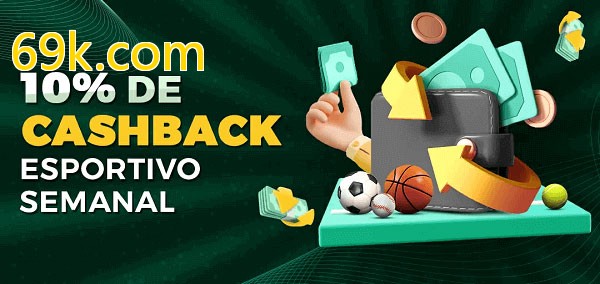 10% de bônus de cashback na 69k.com